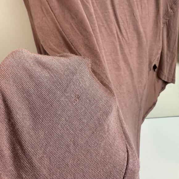 Buckle NWT BKE Red Tunic Top Women's XL Pullover Long Sleeve Slinky Boho - Picture 6 of 8